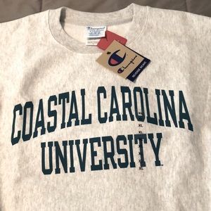 University sweatshirt